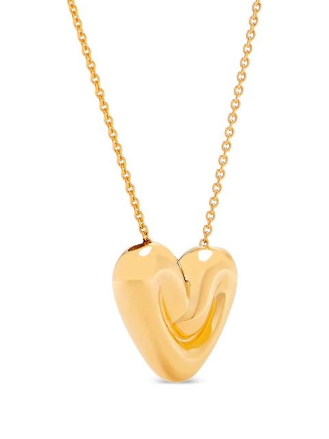 Missoma Puffy Heart pendant necklace - Gold - zdjęcie produktu nr 2