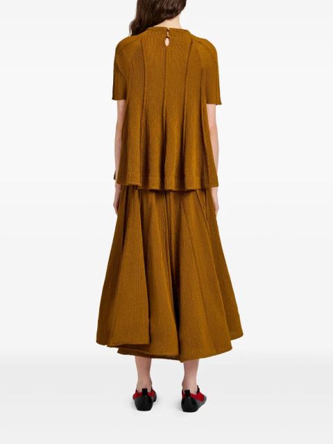 Proenza Schouler Tavia midi skirt - Brown