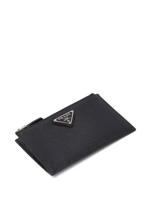Prada Saffiano leather card-holder purse - Black - zdjęcie produktu nr 2