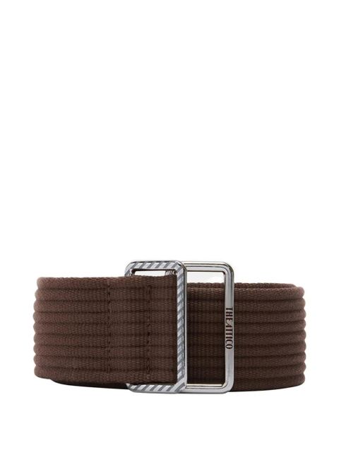 The Attico striped ribbon belt - Brown - zdjęcie produktu nr 1