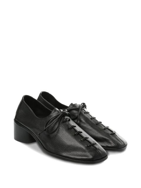 Hereu lace-up block-heel pumps - Black - zdjęcie produktu nr 2