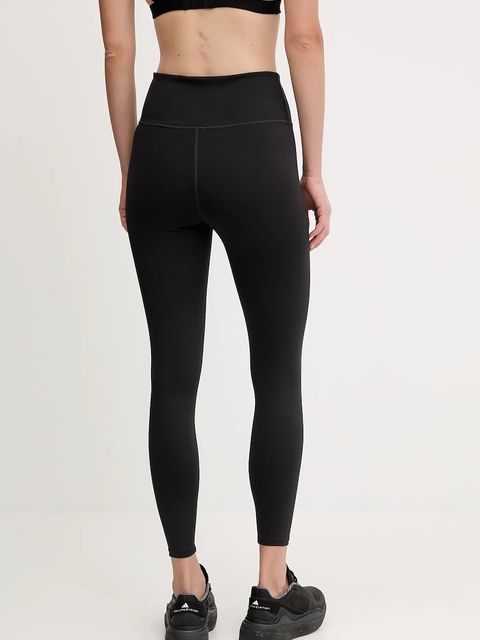 Calvin Klein Performance legginsy treningowe damskie kolor czarny wzorzyste LVGWS5L613
