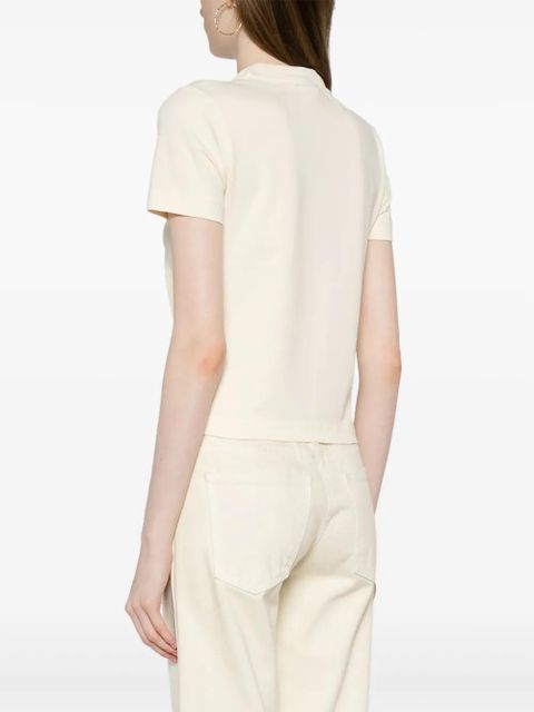 Jacquemus Le T-shirt Gros Grain top - Yellow