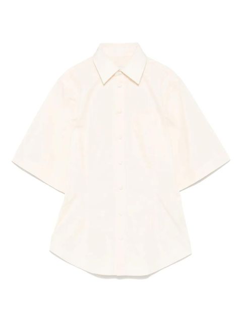 AMI Paris cotton short-sleeve shirt - Neutrals - zdjęcie produktu nr 1