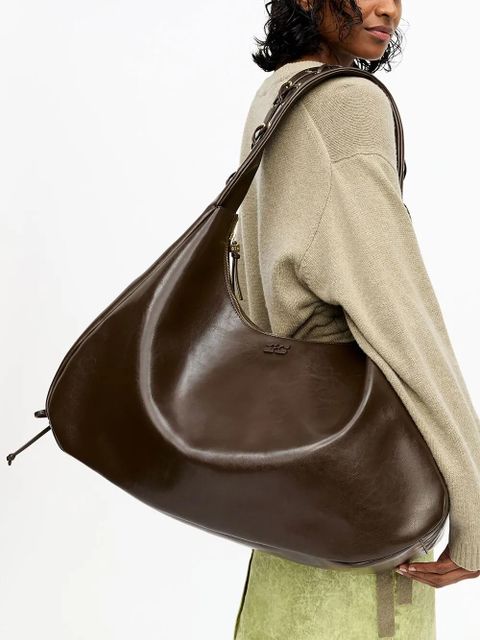 GANNI large hobo bag - Green