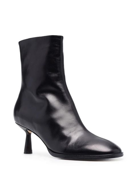 Aeyde 65mm round-toe ankle boots - Black - zdjęcie produktu nr 2
