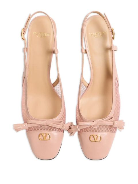 Valentino Garavani Valet Du Roi tassel-detail pumps - Pink