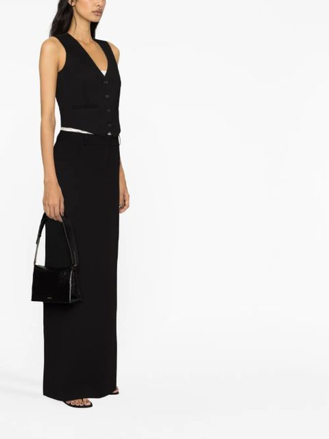 WARDROBE.NYC wool waistcoat - Black