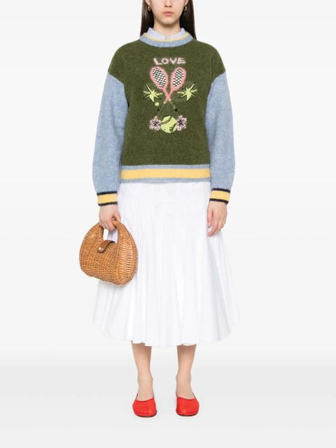 ALEMAIS Tennis sweater - Green - zdjęcie produktu nr 2