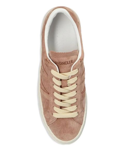 Moncler low-top lace-up sneakers - Pink