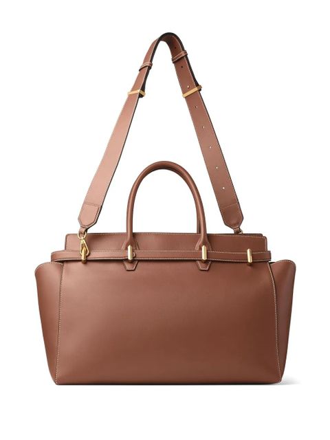 Jimmy Choo medium Diamond Belted tote bag - Brown - zdjęcie produktu nr 2