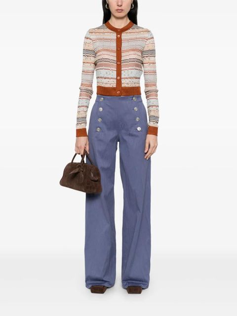 ETRO jacquard trousers - Blue - zdjęcie produktu nr 2
