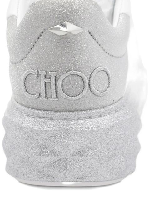 Jimmy Choo Diamond Maxi F II panel sneakers - White