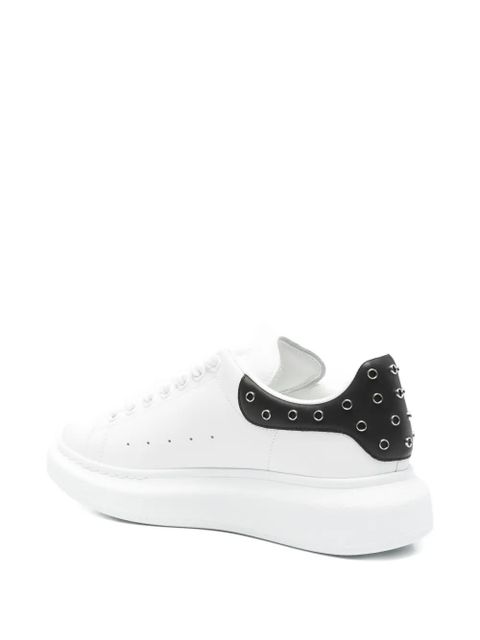 Alexander McQueen eyelet-details lace-up sneakers - White