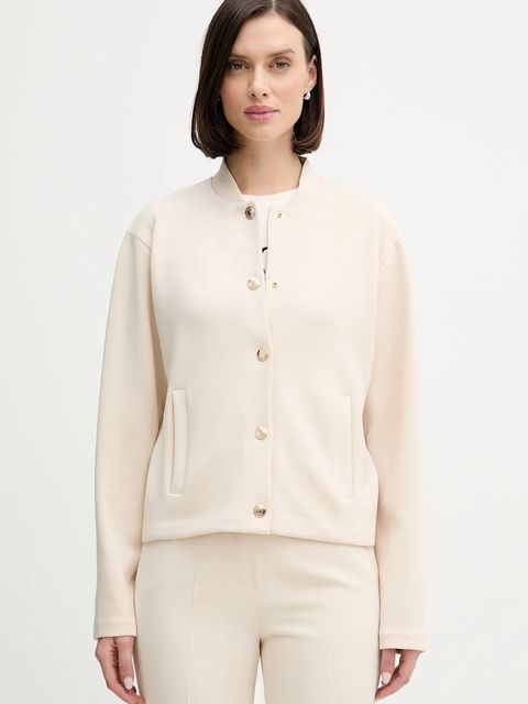 Joop! bluza damska kolor beżowy gładka 30100415 - zdjęcie produktu nr 1