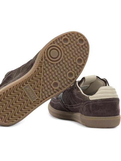 ALOHAS Tb.490 suede panelled sneakers - Brown