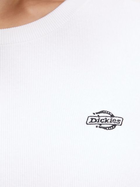 Dickies longsleeve kolor biały DK0A87QA