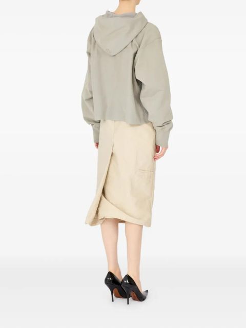 Maison Margiela cotton hoodie - Grey