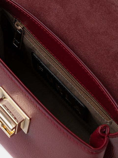 Furla torebka skórzana kolor bordowy WB00109.ARE000.CGQ00