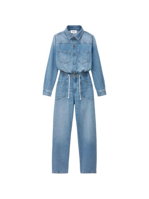 Ba&Sh Myrella button pocket jumpsuit - Blue - zdjęcie produktu nr 1
