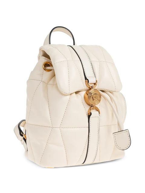 Versace Kleio quilted drawstring backpack - Neutrals - zdjęcie produktu nr 2