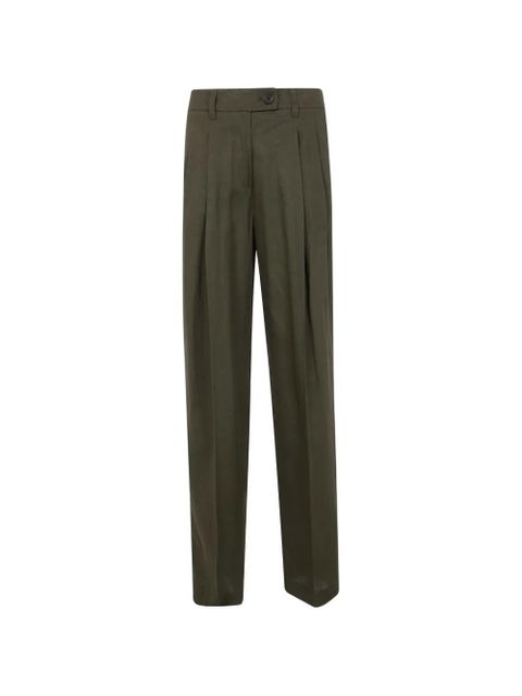 TWINSET pleated trousers - Green - zdjęcie produktu nr 1