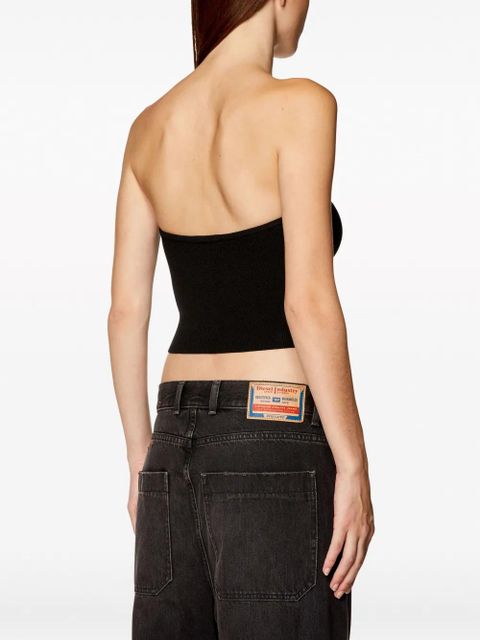Diesel M-Clarksvillex tube top - Black