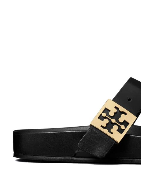 Tory Burch Mellow Thong leather sandals - Black - zdjęcie produktu nr 2