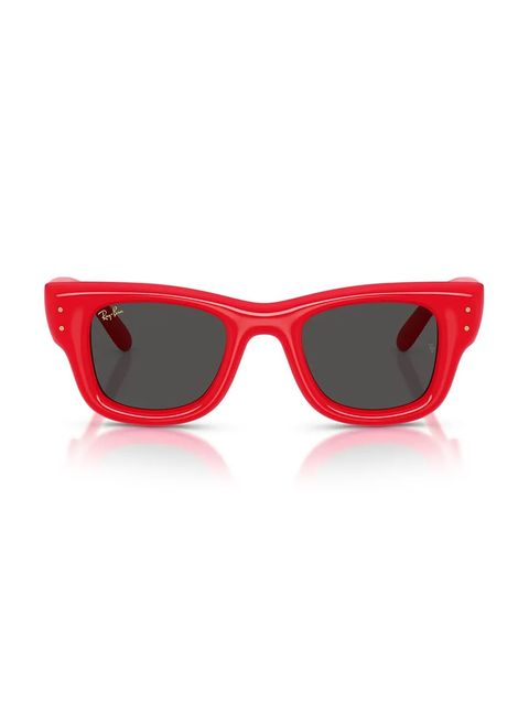Ray-Ban okulary przeciwsłoneczne kolor czerwony 0RB4940 - zdjęcie produktu nr 2
