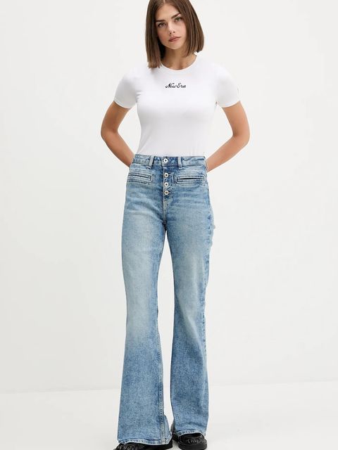 Karl Lagerfeld Jeans jeansy damskie high waist A4W10024 - zdjęcie produktu nr 2