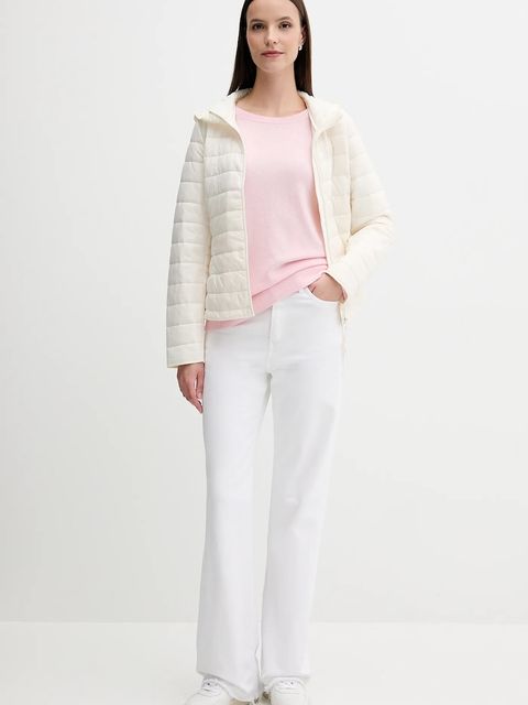 United Colors of Benetton sweter z domieszką wełny damski kolor różowy 1035D1P17