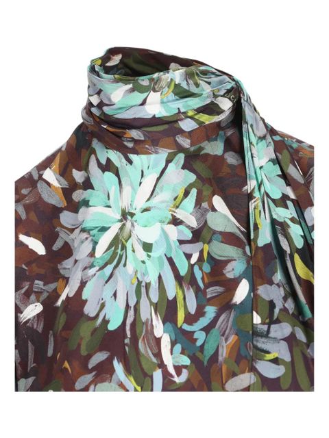 Gucci floral-print shirt - Brown - zdjęcie produktu nr 2