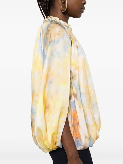 ZIMMERMANN Alchemy Twist Billow blouse - Yellow