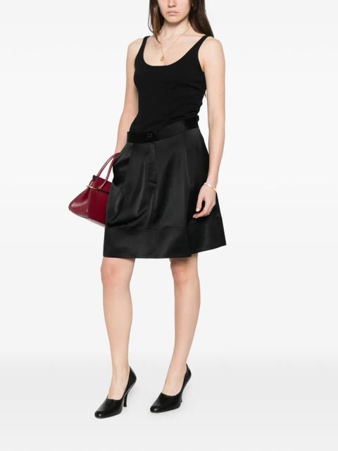 TOTEME button mini skirt - Black - zdjęcie produktu nr 2