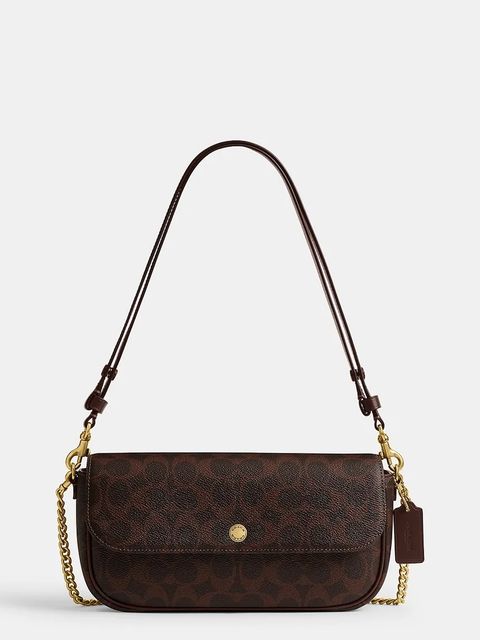 Coach torebka Brook kolor brązowy CAN91 - zdjęcie produktu nr 1