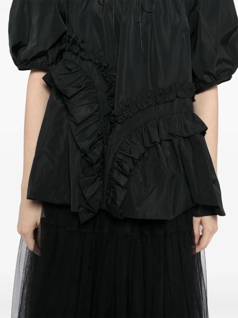 Cecilie Bahnsen Arabella top - Black