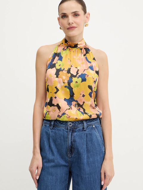 Morgan bluzka damska kolor żółty wzorzysta OGINO.F - zdjęcie produktu nr 1