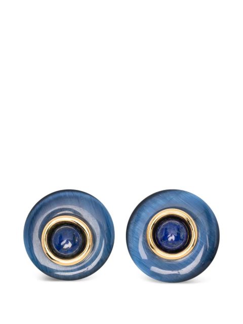Jennifer Behr round-shape earrings - Blue - zdjęcie produktu nr 1