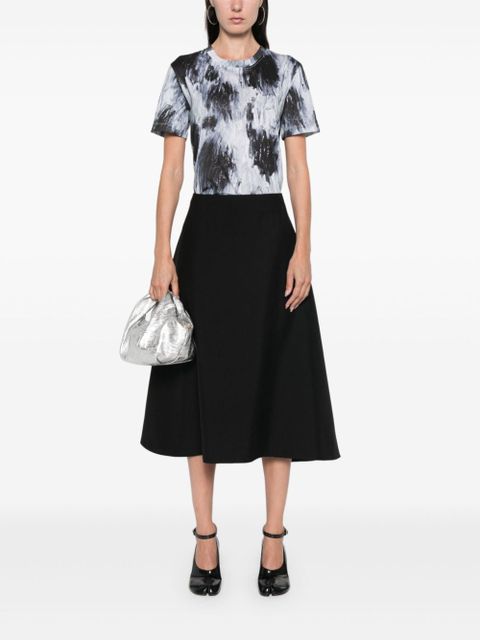 Marni virgin-wool midi skirt - Black - zdjęcie produktu nr 2