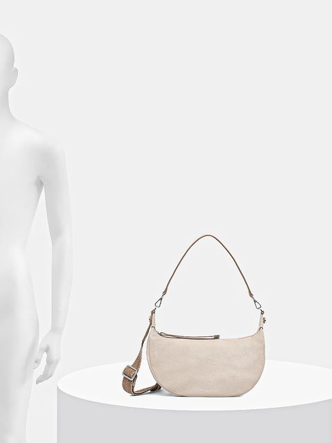 Gianni Chiarini torebka skórzana AISHA kolor beżowy BS.11550.GRN