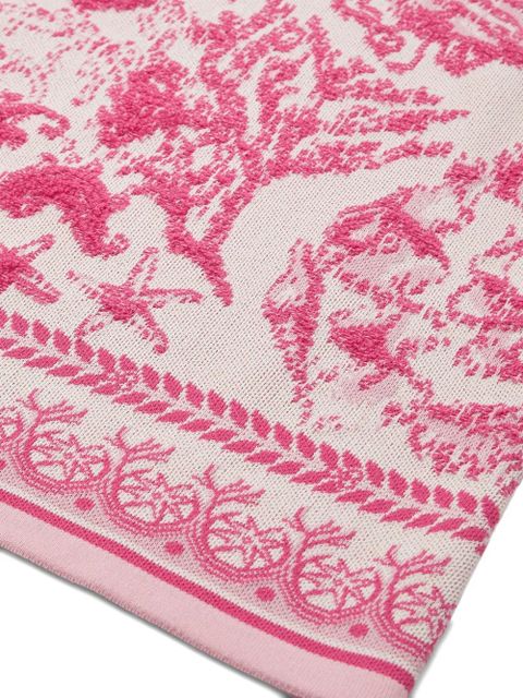 Versace Underwater Barocco dress - Pink