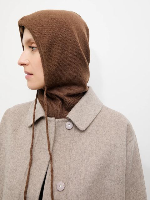 Answear.LAB kominiarka z kaszmirem kolor brązowy - zdjęcie produktu nr 1