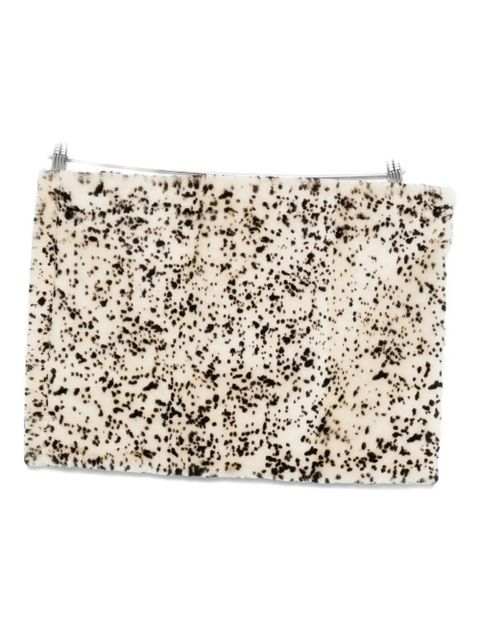 TOTEME abstract-pattern scarf - White