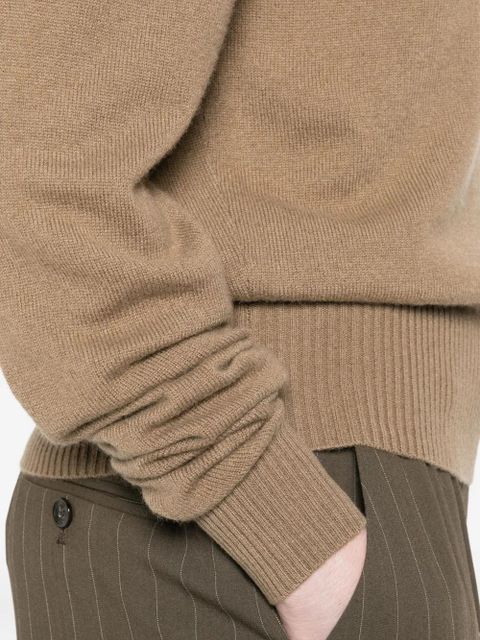 TOTEME round-neck sweater - Brown