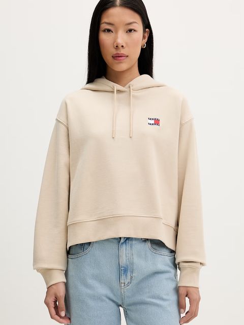 Tommy Jeans bluza z kapturem damska bawełniana - zdjęcie produktu nr 1