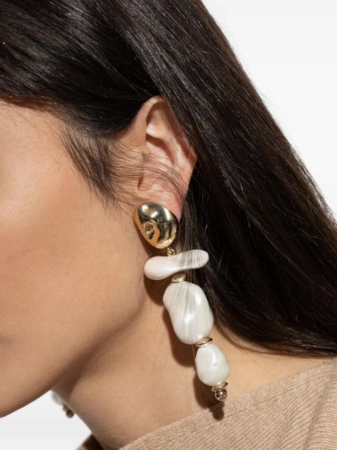 Cult Gaia Fabbie faux-pearl earrings - Gold - zdjęcie produktu nr 2