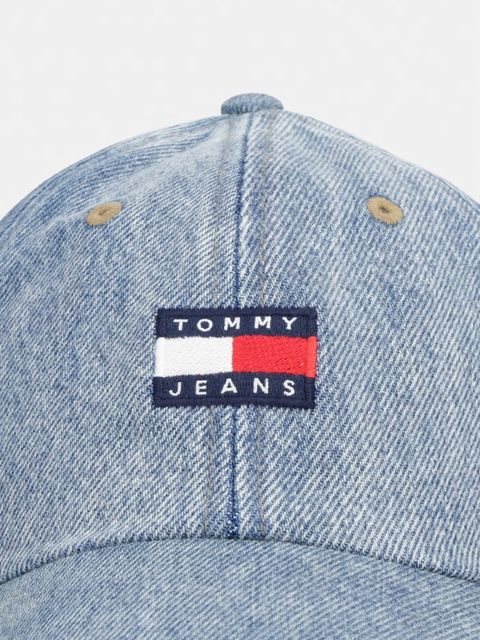 Tommy Jeans czapka z daszkiem damska bawełniana - zdjęcie produktu nr 1