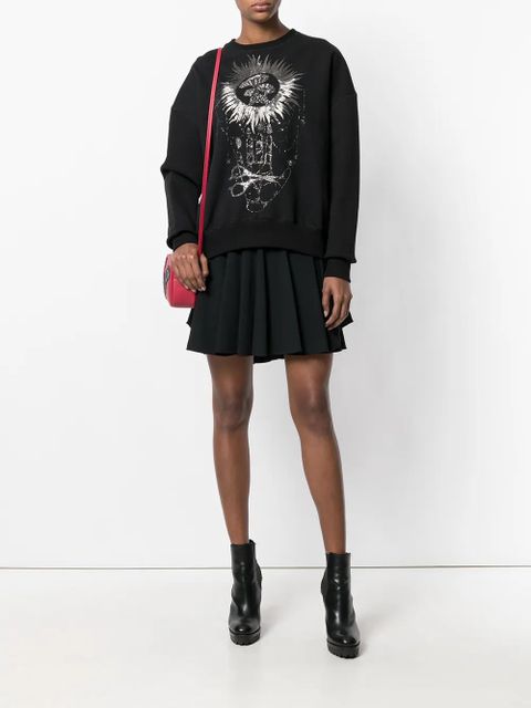 Alexander McQueen embroidered sweatshirt - Black