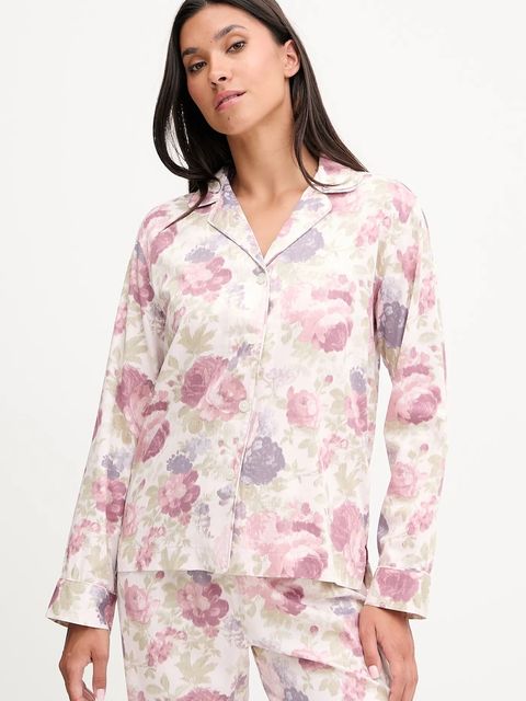 Lauren Ralph Lauren piżama damska kolor różowy ILN92449