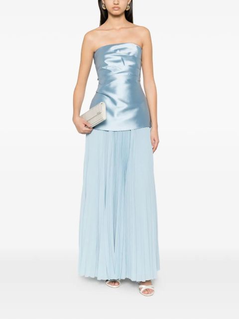 Solace London Claudette pleated maxi dress - Blue - zdjęcie produktu nr 2